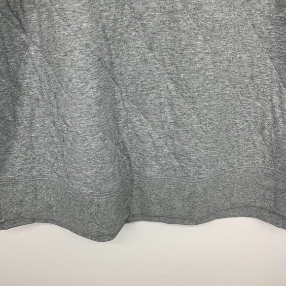 Old Navy Sweatshirt Gray Vintage Quilted Tunic Pullover - Picture 7 of 12